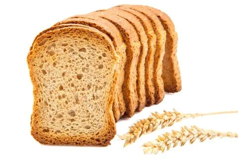 Toast slices Stock Photos