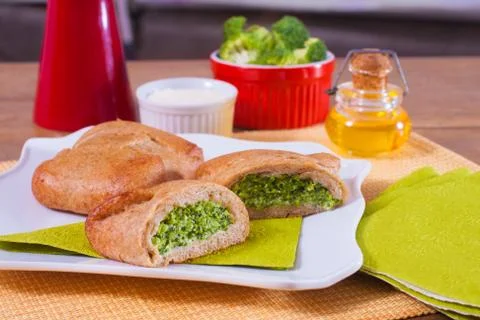 Toast Stuffed Bread Stock Photos