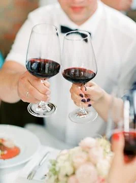 A Toast to Togetherness Stock Photos