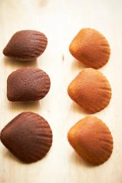 Toasted bread on a cutting board Foto stock