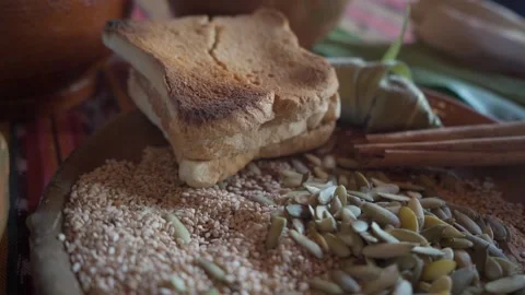 Toasted Bread The Perfect Base for Your Recipes Stock Footage 293162321