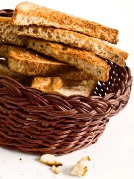 Toasted bread Stock Photos