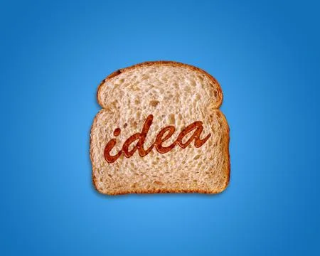 Toasted bread Stock Photos