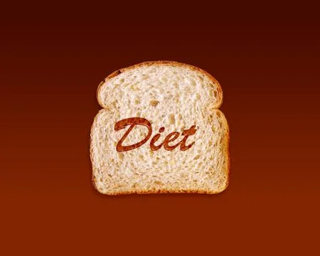 Toasted bread Stock Photos