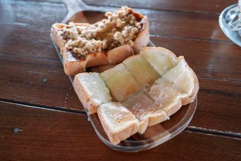 Toasted bread Stock Photos