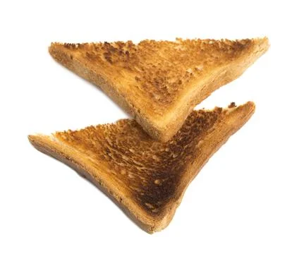 Toasted bread. Stock Photos