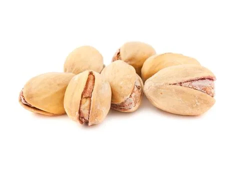 Toasted pistachios Stock Photos
