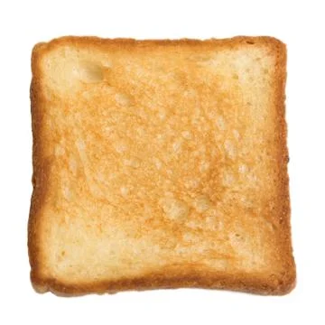 Toasted slice of bread Stock Photos