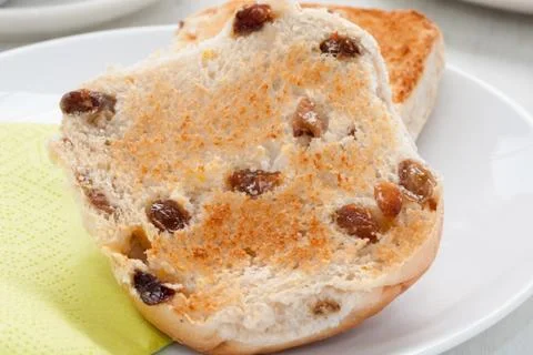 Toasted Teacakes Stock Photos