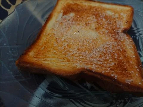 Toasted white bread Stock-Fotos