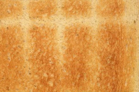 Toasted white bread texture background Stock Photos