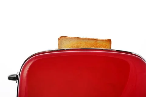 Toaster with bread Foto stock