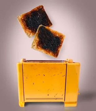 Toaster chaotic Stock Photos