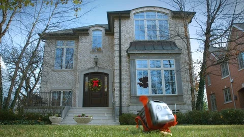 Toaster Crash through window Stock Footage 108873937