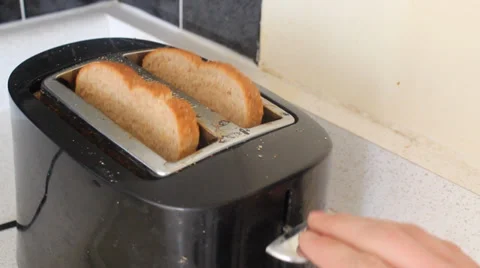 Toaster Stock Footage 34512047