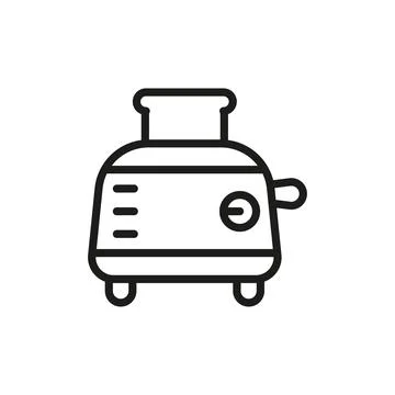 Toaster icon vector design templates simple and modern Stock Illustration