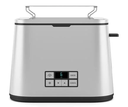 Toaster isolated on white background Stock Illustration