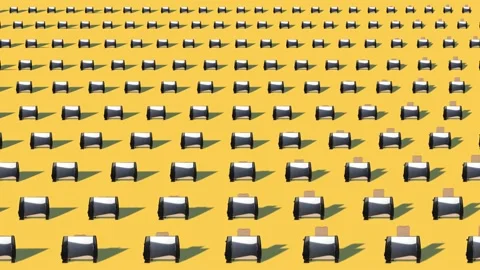 Toaster pattern perspective loading and ejecting toasted bread. Stock Footage 153410386