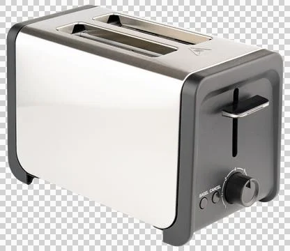 Toaster. Toaster for 2 slice bread, bagel, bun, toast. Stock Photos