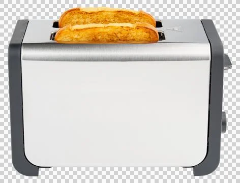 Toaster. Toaster for 2 slice bread, bagel, bun, toast. Stock Photos