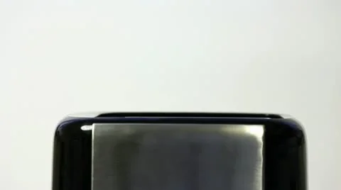 Toasting White Bread Stock Footage 10834338
