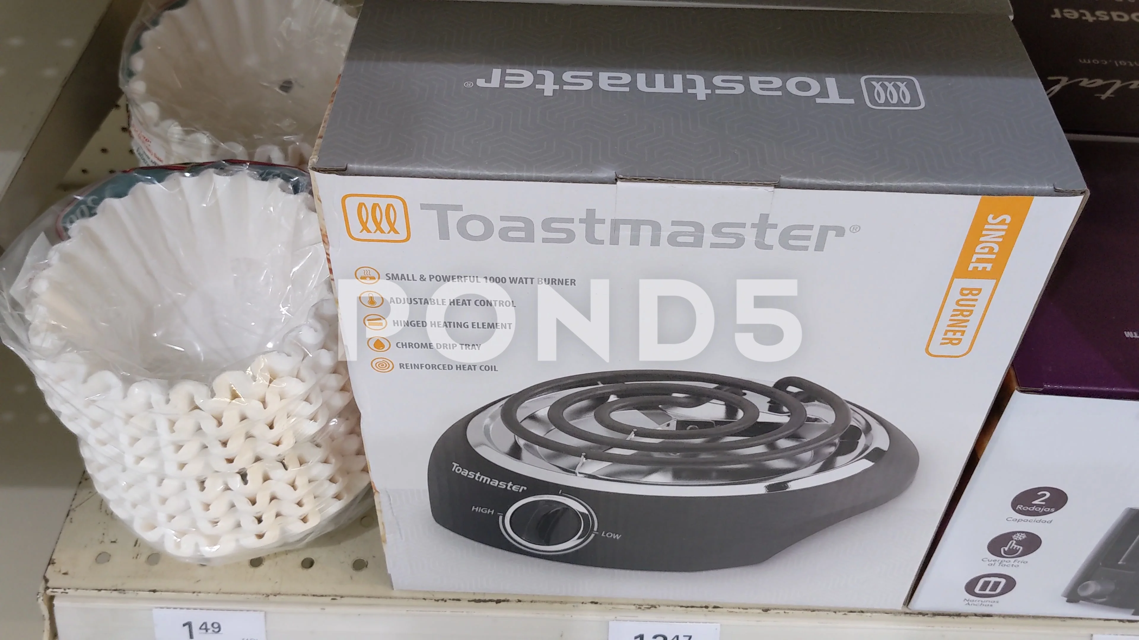Toastmaster Single Burner