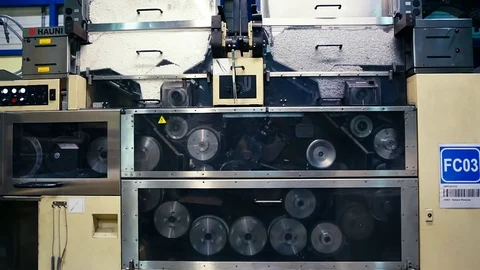 Tobacco drying process, cigarette manufacturing Video stock 74285079