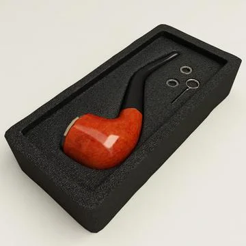Tobacco Pipe V1 3D Model