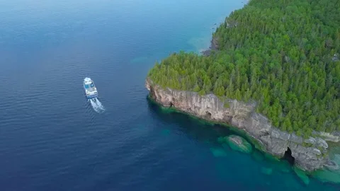 Tobermory  drone 库存影片 147207198