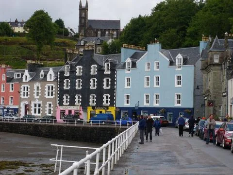 Tobermory Foto stock