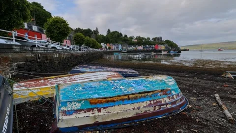Tobermory time lapse in 4k Stock Footage 311939129
