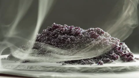 Tobiko, roe flying fish roe full frame macro close up, Sea of red caviar Stock Footage 309643108