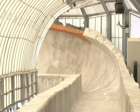 Tobogganing Stock Footage 12424378