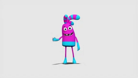 Toby greeting one hand 库存影片 163333351