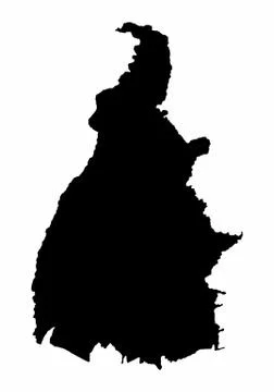 Tocantins State map Stock Illustration