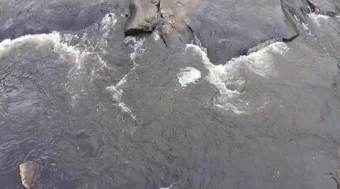 Toccoa river Video stock 48143084