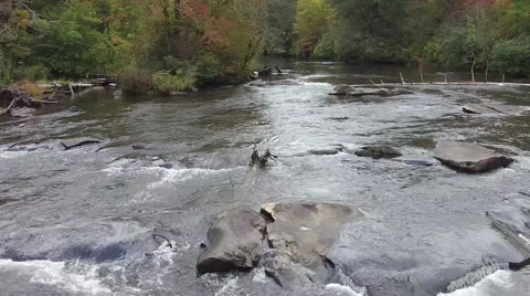 Toccoa river Stock-Footage 48143111
