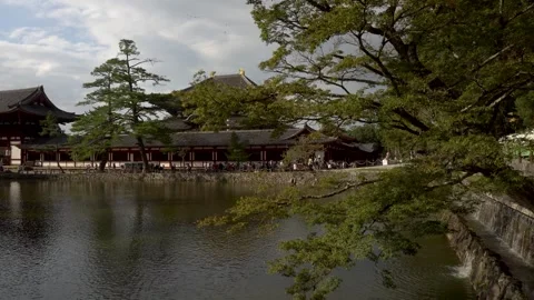 Todaiji Temple and the Great Eastern Temple Complex Stock Footage 264539096