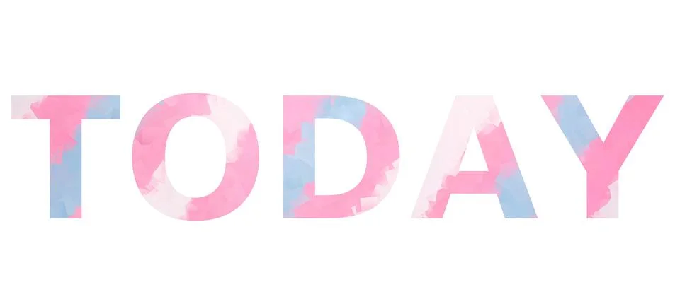 TODAY Stock Illustration