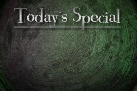 Today`s special concept Stock Illustration