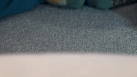 Toddler Picking Up Two Blocks From Carpet And Putting In Shape Sorter 스톡 동영상 329370750