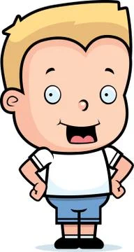 Toddler Smiling Stock Illustration