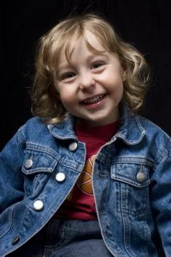 Toddler smiling Stock Photos