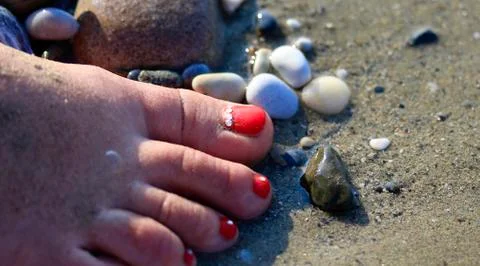 Toenails Stock Photos