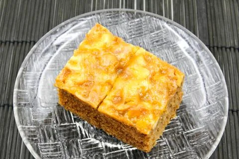 Toffee cake Stock Photos