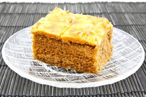 Toffee cake Stock Photos