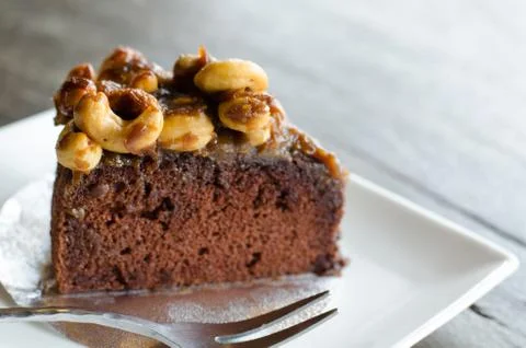 Toffee cake Stock Photos