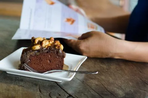 Toffee cake Foto stock