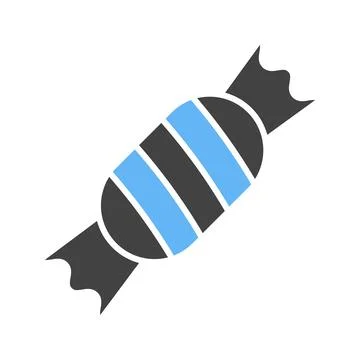 Toffee icon vector image. Stock Illustration