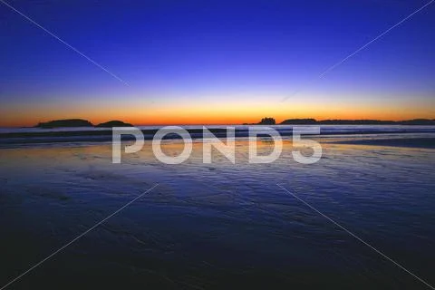 Toffno Sunset 5 2007 Stock Photos